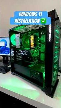 Windows 11 installieren: So geht’s schnell & einfach! 💻✅ #gaming #pc #computer #technical #windows