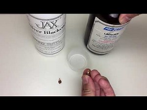 Jeweller’s Lacquer Effective Anti-tarnish Protective Coating as Seen In Silver Blackener Experiment