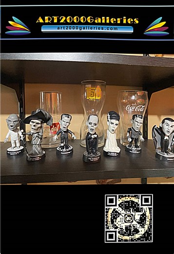 The monsters are alive tonight at ART2000Galleries. Creature, Dracula, and The Mummy lead the charge — animated, collectible, and singing “You Turn Me Round and Round” like they mean it. This isn’t nostalgia. This is reinvention. A unique monster set, reimagined and rocking hard. We keep giving. Art. Music. Animation. Innovation. Scan the QR. Hit Payhip. And if you still don’t own Mosaic Builder Pro… what are you waiting for? Show the love back, Jack. #ART2000Galleries #UniversalMonstersVibe #Mo