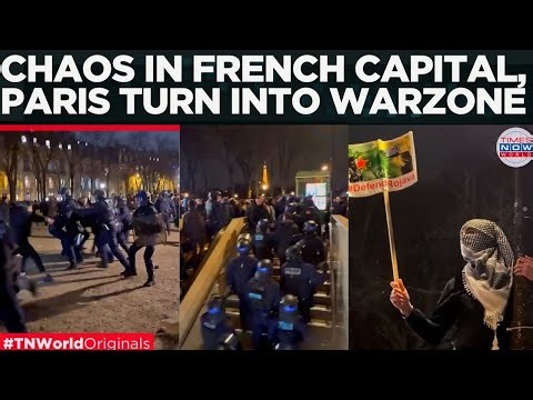 PARIS ERUPTS AGAIN: Kurdish Protest Turns Violent, Protesters Confront French Police | World News