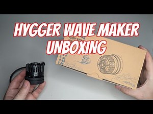 Unboxing and Taking a Look at the Hygger Mini Wave Maker!