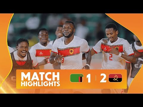 Zambia 1-2 Angola Match Highlights l TotalEnergies CHAN 2024 l Matchday 3