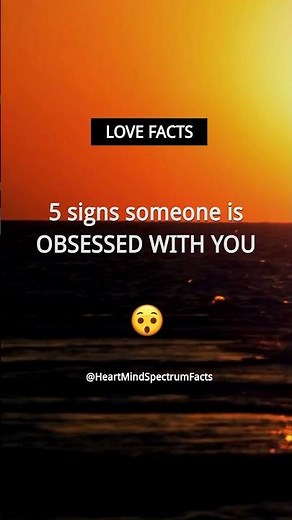 5 signs someone is OBSESSED with you | Psychology Deep Love Facts and Relationship Advice #shorts