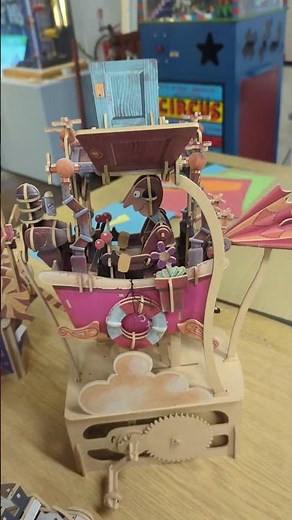 New wooden automata kits