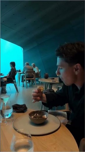 Underwater restaurant, Norway