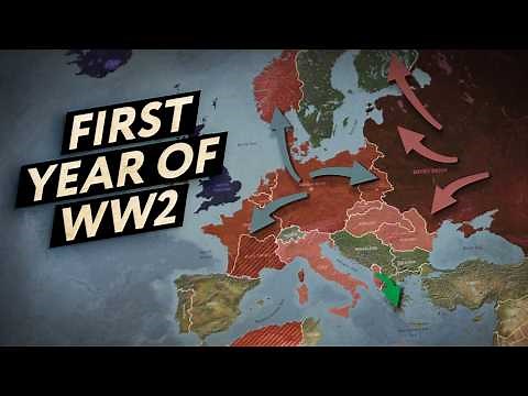 First Year of WW2 1939-1940 (Full Documentary)