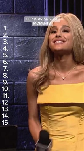 TOP 15 ARIANA MOMENTS ON SNL✨ (i could not include everything i wanted bc the list would go on forever🥲) #arianagrande #snl #fyp #foryou #foryoupage @arianagrande @Saturday Night Live - SNL #ari #ag #ariana #funny #CapCut | SNL Funny