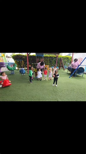 Our best growth and development happens when we are moving and interacting 😄. Our muscles grow stronger, our social skills shine and we love every minute of it ♥️ | Kids Paradise Nursery School