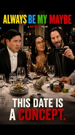 Keanu Reeves Shows Up, and Dinner Gets Completely Absurd丨Always Be My Maybe #shorts #movie #comedy