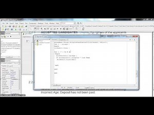OOP in Delphi - School Acceptance Example (Part 4) EC 2013 Sept P1