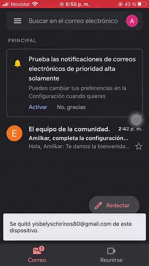 Cómo eliminar una cuenta de Gmail de tu celular