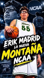 Erik Madrid, the VIRAL NCAA GIANT who reminds everyone of Robbie Avila #NCAA #Basketball #NBA
