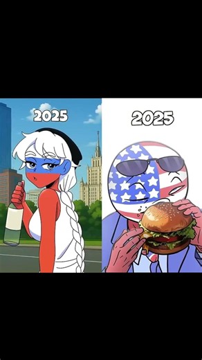 COUNTRIES OVER TIME 👀 #countryhumans #countryballs