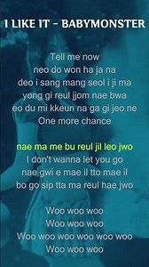 [Video Lyrics] I LIKE IT - BABYMONSTER (베이비몬스터)