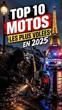 Top 10 Most Stolen Motorcycles of 2025