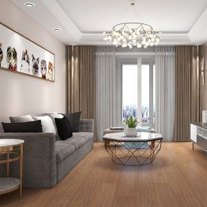 [Hot Item] 100% Waterproof Wood Fiber Flooring Aqua Engineered Wood MDF HDF Laminated Flooring