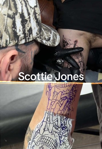 Tattoo from Scottie Jones at S’moore Ink in Lincolnton NC. ✍️ walk-ins welcome! #tattoo #fyp #tattoos #