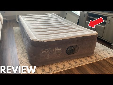 INTEX Deluxe Air Mattress with Built-in Pump - Quick Review