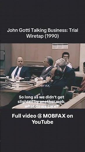 John Gotti Talking Business: Trial Wiretap (1990)