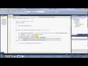 C# Download File From Internet