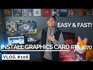 How to Install a Graphics Card! - RTX 3070/3080 & RTX 4070/4080