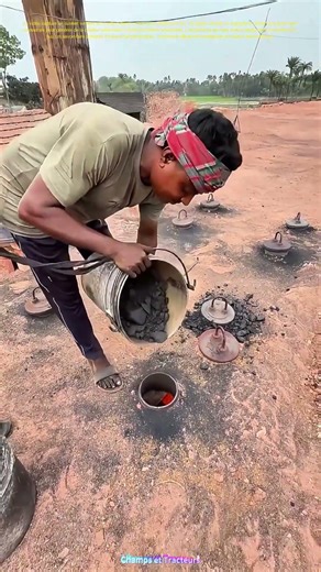 Le charbon allumé : Comment la flamme transforme la matière en force
