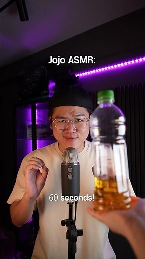 glass half full vs half empty #asmr