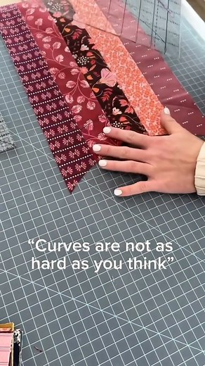 Sew Kind Of Wonderful | Curves aren’t as hard as you think 👀✨ Seriously A lot of quilters feel intimidated by curves 🫣 But with our rulers and patterns, curved... | Instagram