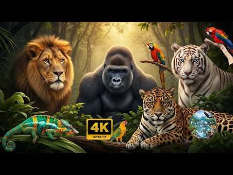 Stunning Animal Wildlife in 4K Ultra HD | Nature Documentary | 60FPS