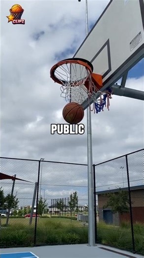 This Simple Basketball Net Fixes Every Public Court 😳🏀 #nba #shorts