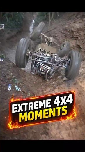 “2 Epic Off-Road Fails on a Slippery Rocky Hill 😱 | Extreme 4x4 Moments”shorts#extreme 4x4#jeep 4x4