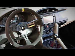 MOMO steering wheel install in the FRS!