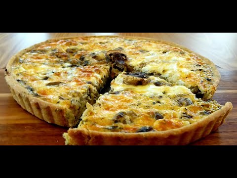 Mushroom Quiche Recipe