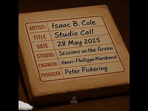 Isaac B. Cole — Studio Call