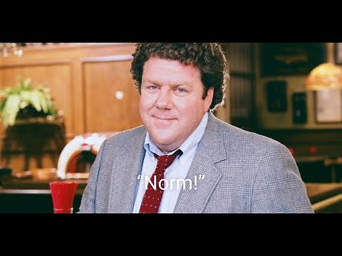 Cheers - Norm Peterson funny moments Part 4 HD