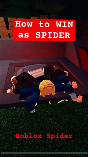 How to Win as a Spider. Spider Game in Roblox.