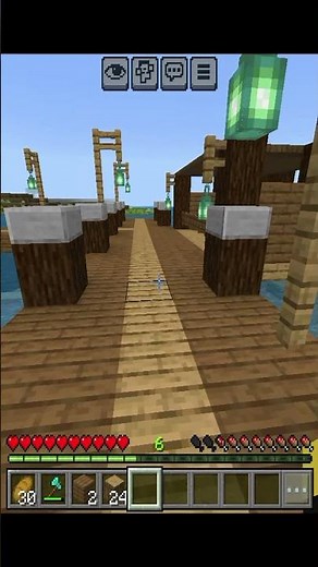 🌊Minecraft: Fishing Dock Tutorial (How to Build 1.21)😱 #minecraft #MinecraftDock #MinecraftShorts