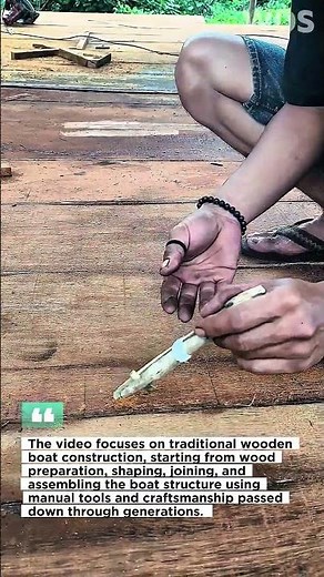 Traditional Wooden Boat Building | Handmade Boat Craftsmanship from Start to Finish