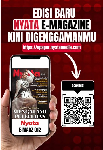 Edisi terbaru sudah terbit! ✨ 👉 https://epaper.nyatamedia.com Atau langsung aja scan barcode di dalam video Langganan sekarang, dan rasakan pengalaman baca yang lebih praktis, cepat, dan selalu update. Hanya di Nyata E-Magazine! #NyataMedia #NyataEMagazine #NyataMediaEPaper #LifestyleIndonesia #BeritaSelebriti