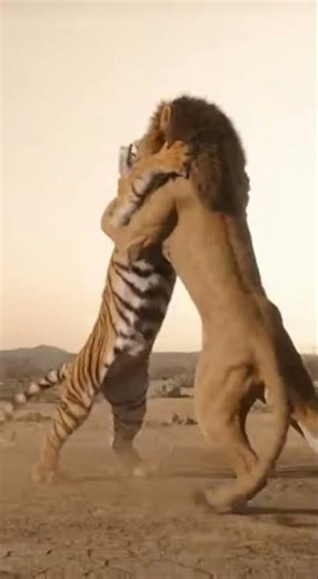 Who is the REAL King? Lion vs Tiger Primal Fight (Hyper-Realistic Action)