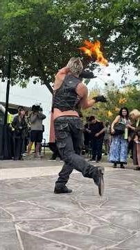 Mountain View Company Party - Fire Show with Radiate Fire Dancing