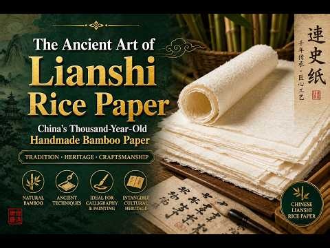 The Secret of Lianshi Paper | China's 1,000-Year-Old Handmade Bamboo Paper