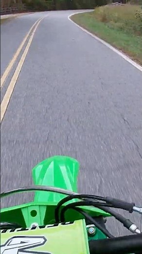 Back and Forth, KX450 Supermoto Riding on Backroads