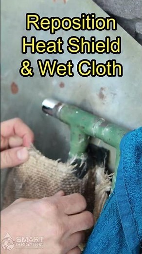 De-Soldering Copper Pipe