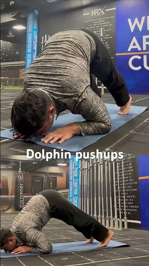 Dolphin pushups | make your shoulder and hamstrings strong | advance pushups #shoulder #abs #hams