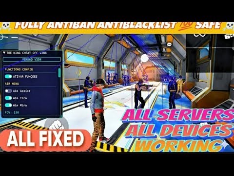 OB52 FREE FIRE MOD MENU THE KING CHEAT V204🗿AIMBOT HACK FF MOD MENU APK 2026🗿FF HACK🔥 FF MOD MENU☠️