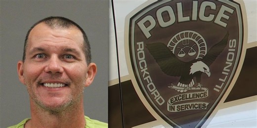 Rickie Traeger of Rockford Scanner addresses arrest