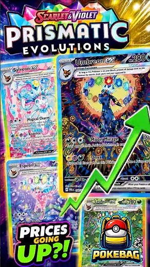 PRICES EXPLODING?! 🚀 NO REPRINTS?! #pokemon #investing #prismaticevolutions