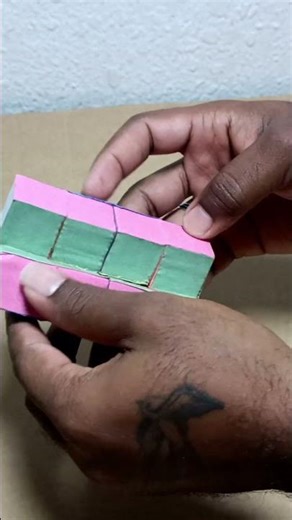 DIY Infinity Cube from Cardboard 🔄 | Easy Homemade Fidget Toy