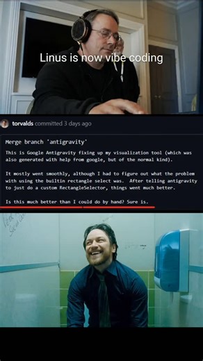 Rahul Behera on Instagram: "Linus Torvalds is now vibe coding. . . #linux #kernel #git #tech #technews #techtrends #technology"
